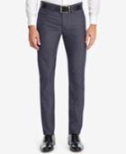 Boss Men's Slim-fit Diamond-print Stretch Jeans