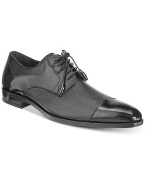 Mezlan Men's Short Wing Patent Blucher Oxfords, Created For Macy's Men's Shoes