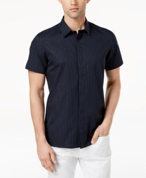 Calvin Klein Men's French-placket Shirt