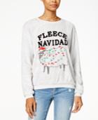 Hybrid Juniors' Fleece Navidad Cozy Sweatshirt