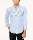 Tommy Hilfiger Men's Custom-fit Embroidered Shirt