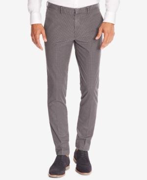 Boss Men's Slim-fit Patterned Stretch Pants