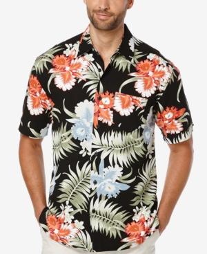 Cubavera Men's Tropical Print Short-sleeve Shirt