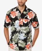 Cubavera Men's Tropical Print Short-sleeve Shirt