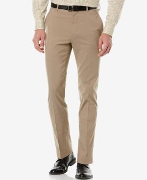 Perry Ellis Men's Very Slim Solid Iridescent Twill Pants