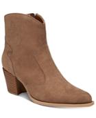 Ann Marino By Bettye Muller Finley Western Ankle Booties Women's Shoes