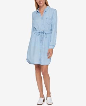 Tommy Hilfiger Denim Shirtdress, Created For Macy's