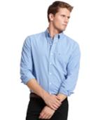 Izod Men's Long Sleeve Checkered Essential Shirt