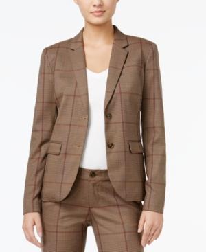 Tommy Hilfiger Classic Glen Plaid Blazer, Only At Macy's