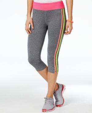 Energie Active Juniors' Paula Striped Cropped Leggings
