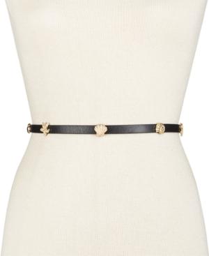 Kate Spade New York Seashell Stud Skinny Belt