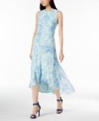 Calvin Klein Floral-print High-low Dress