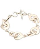 Carolee Gold-tone Large Link Bracelet