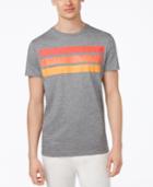 Calvin Klein Men's Knockout Logo Stripe Classic-fit T-shirt