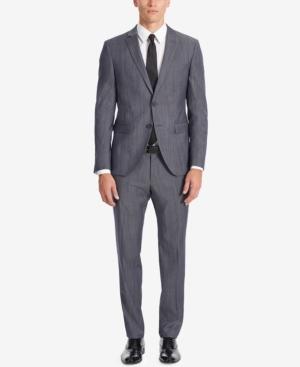 Boss Men's Extra-slim Fit Denim Suit