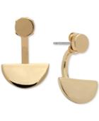 Ivanka Trump Gold-tone Front-back Earrings