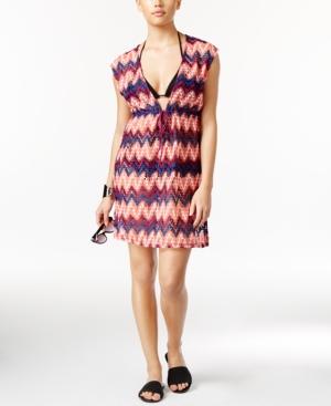Miken Chevron Crocheted Cover-up Women's Swimsuit