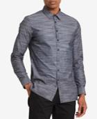 Calvin Klein Men's Slim-fit Crosshatch Shirt