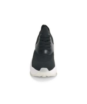 Wanted Fly Knit Lace Up Jogger With Chunky Bottom Women's Shoes