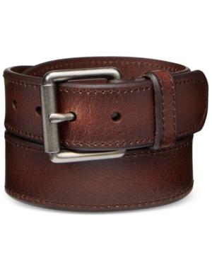 Levi's Men's Beveled-edge Leather Belt