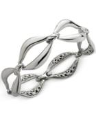 Nambe Braid Link Bracelet In Sterling Silver, Created For Macy's