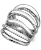 Nambe Multi-row Statement Ring In Sterling Silver, Only At Macy's
