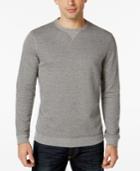 Tasso Elba Striped Crew-neck Shirt, Only At Macy's