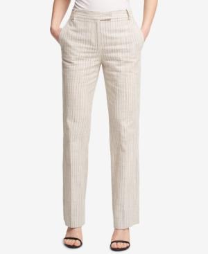 Dkny Striped Bootcut Pants, Created For Macy's, Crear Ed For Macy's