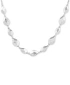 Lucky Brand Silver-tone Geometric Collar Necklace