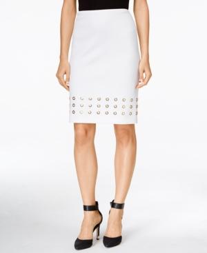 Calvin Klein Grommet-trim Pencil Skirt
