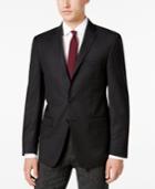 Calvin Klein Men's Slim-fit Blue Check Sport Coat