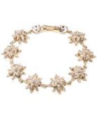 Marchesa Crystal & Imitation Pearl Flex Bracelet