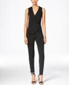 Bar Iii Sleeveless Draped Jumpsuit, Only At Macy's