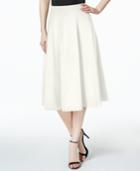 Calvin Klein Pleated A-line Skirt
