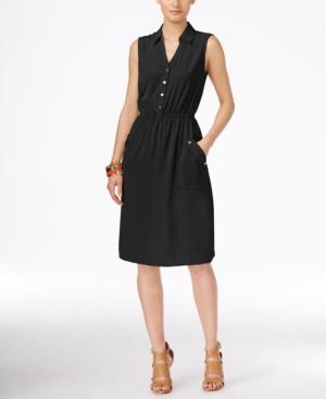 Alfani A-line Shirtdress, Only At Macy's