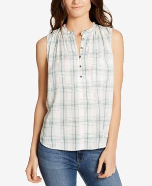 William Rast Anaya Sleeveless Popover Shirt