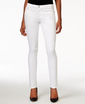 Big Star Alex Ankle Skinny White Wash Jeans