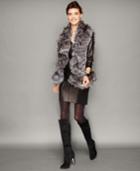 The Fur Vault Fox-trim Knitted Chinchilla Fur Vest
