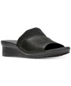 Clarks Collection Women's Cloudsteppers Caddell Ivy Wedge Sandals Women's Shoes