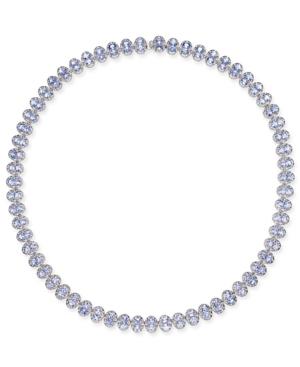 Tanzanite Collar Necklace (25 Ct. T.w.) In Sterling Silver
