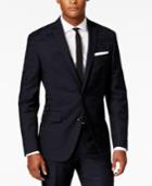 Bar Iii Men's Navy Slim Fit Jacket, Only At Macy's