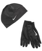 Nike Dri-fit Running Beanie & Gloves Set