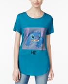 Freeze 24-7 Juniors' Stitch Graphic Tunic T-shirt