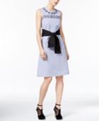 Yyigal Embroidered Cotton Shift Dress, A Macy's Exclusive Style