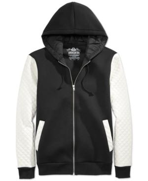 American Rag Neoprene Quilted Sweatshirt