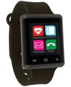 Itouch Unisex Pulse Olive Green Silicone Strap Smart Watch 45mm
