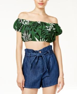 Guess Striped Cropped Top