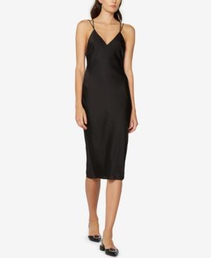 Fame And Partners Criss Cross Slip Dress