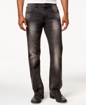 Inc International Concepts Men's Gray Wash Stretch-denim Jeans, Only At Macy's