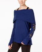 Gaiam Emergy Cowl-neck Top